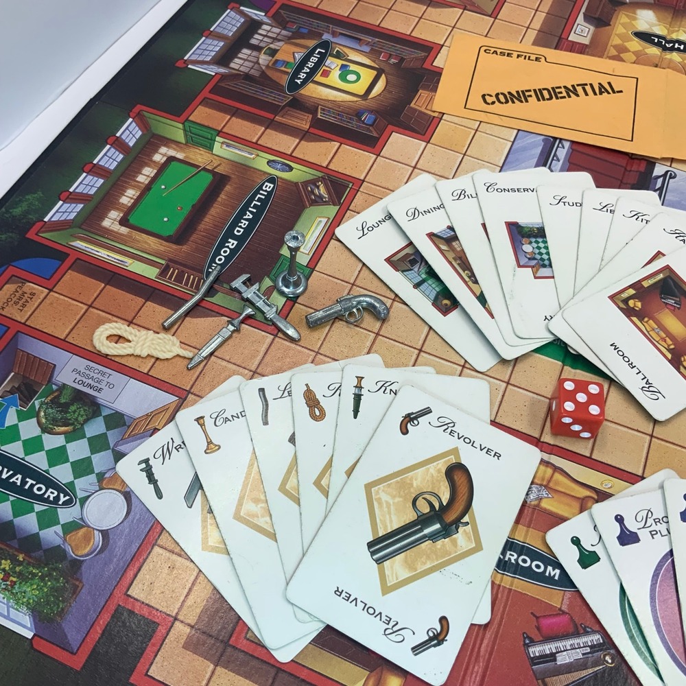 Vintage Parker Brothers Clue Classic Detective Game 00045 Complete - Picture 6 of 9